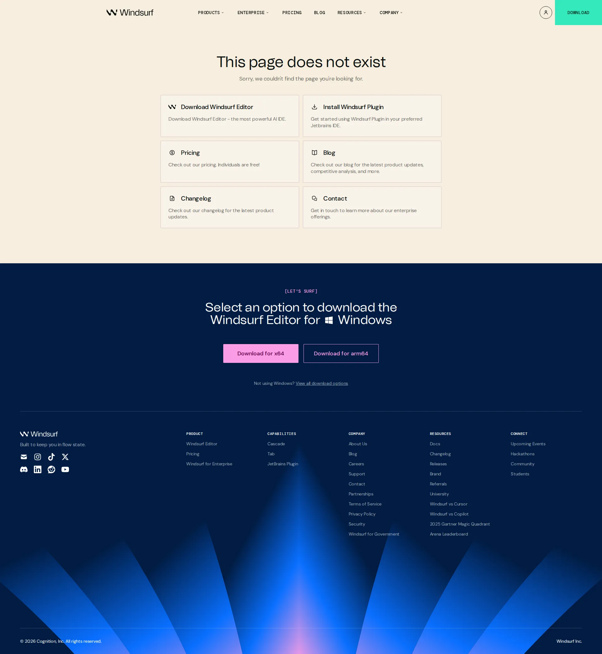 Codeium Enterprise pricing page screenshot